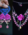 Rose-setti (sis. korvakorut ja kaulakorun)