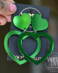 Big heart earrings | Vorssa Ink