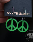 Peace earrings | Vorssa Ink