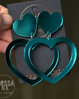 Big heart earrings | Vorssa Ink