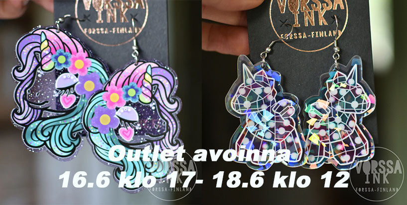 Outlet-Korviksia alk. 10€ 🔥