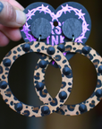 Hologram-Eye earrings