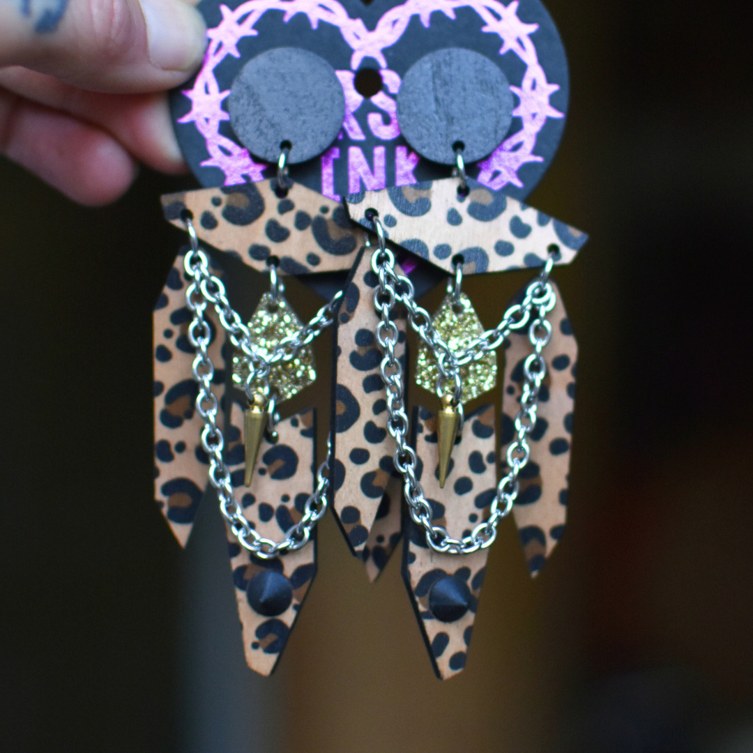 Hologram-Eye earrings