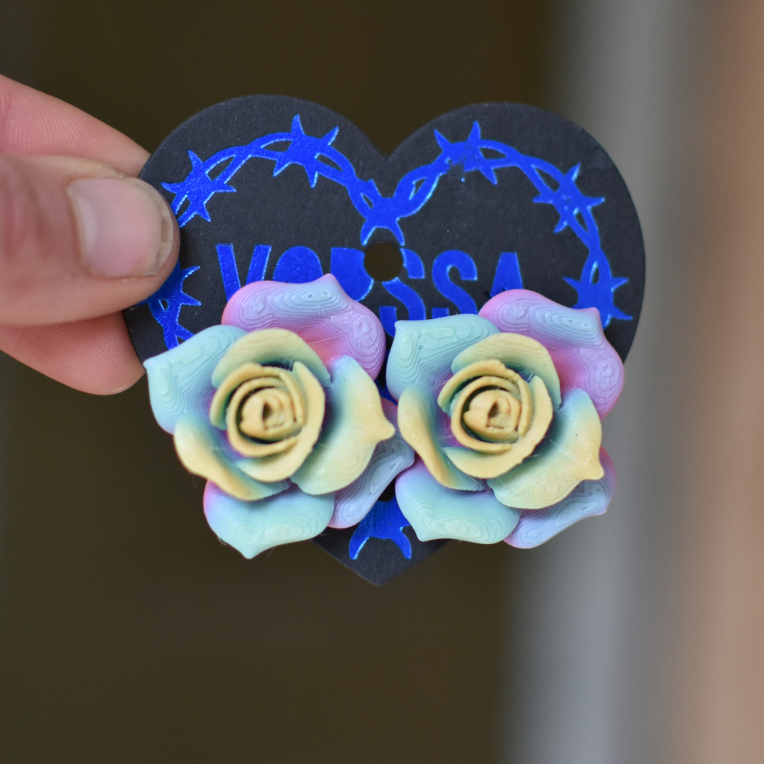 Rose nappikorvakorut