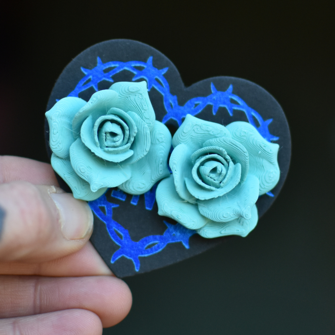 Rose Stud earrings