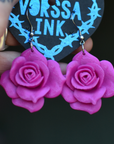 Rose earrings | Small