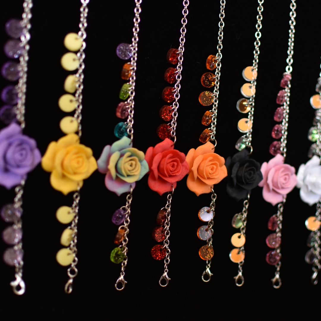 Rose-rannekoru-sormus setti