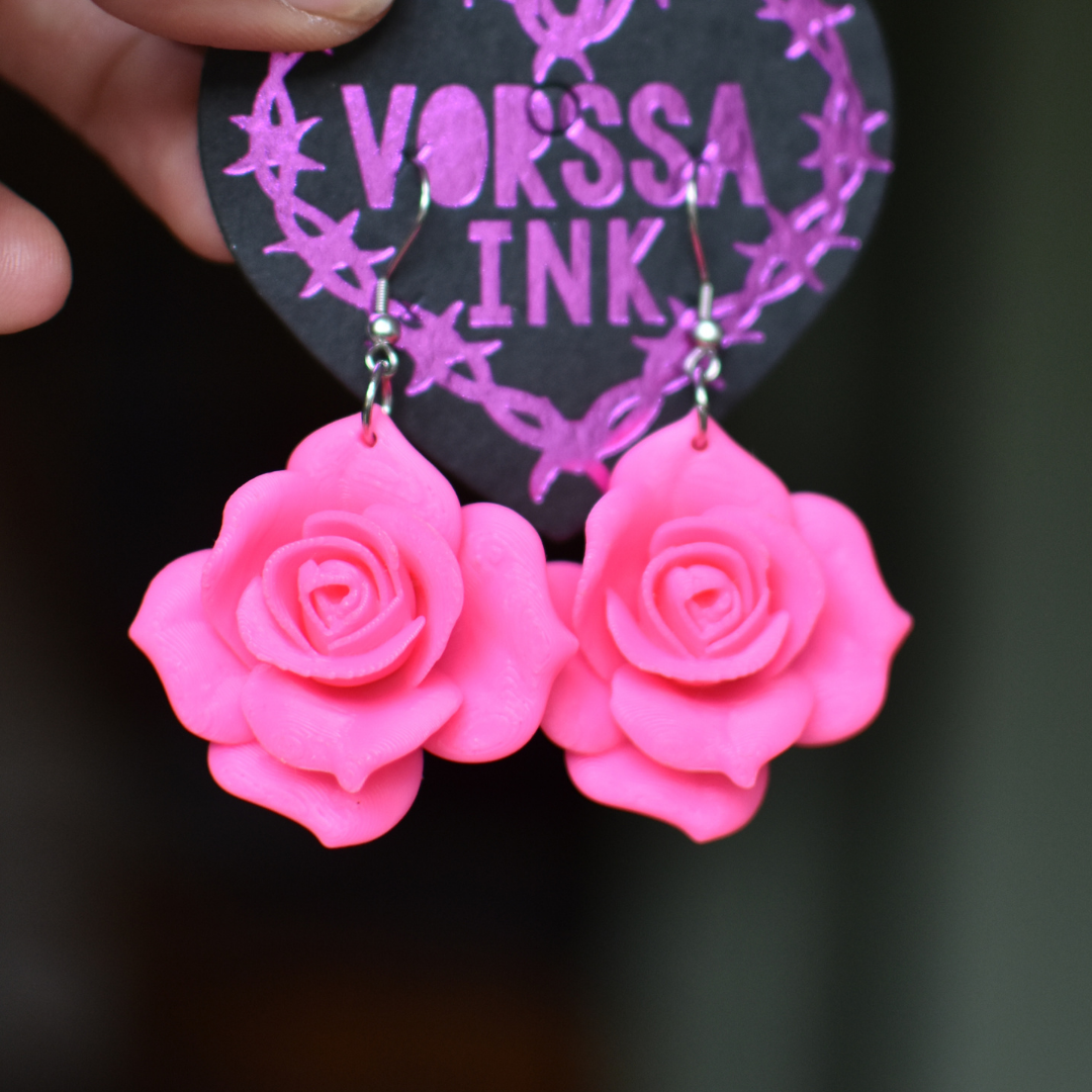Rose-Earrings