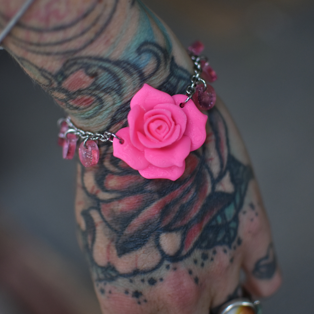Rose-Earrings