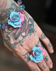 Rose-rannekoru-sormus setti
