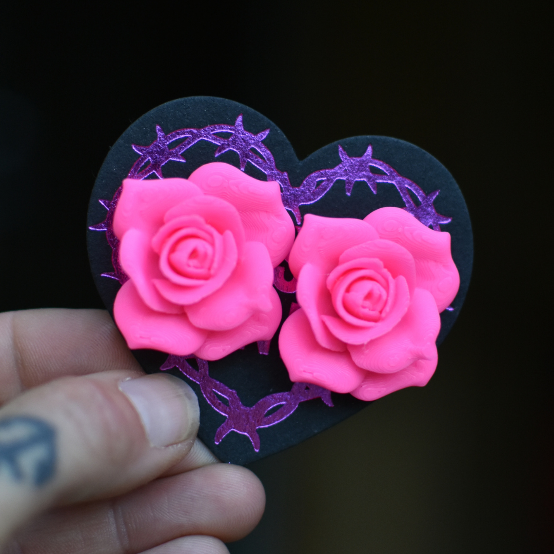 Rose-Earrings