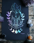 Lotus printti | Vorssa Ink